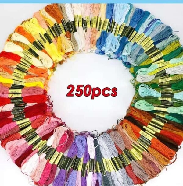 Mix Colors Cotton Embroidery Thread Floss Kit